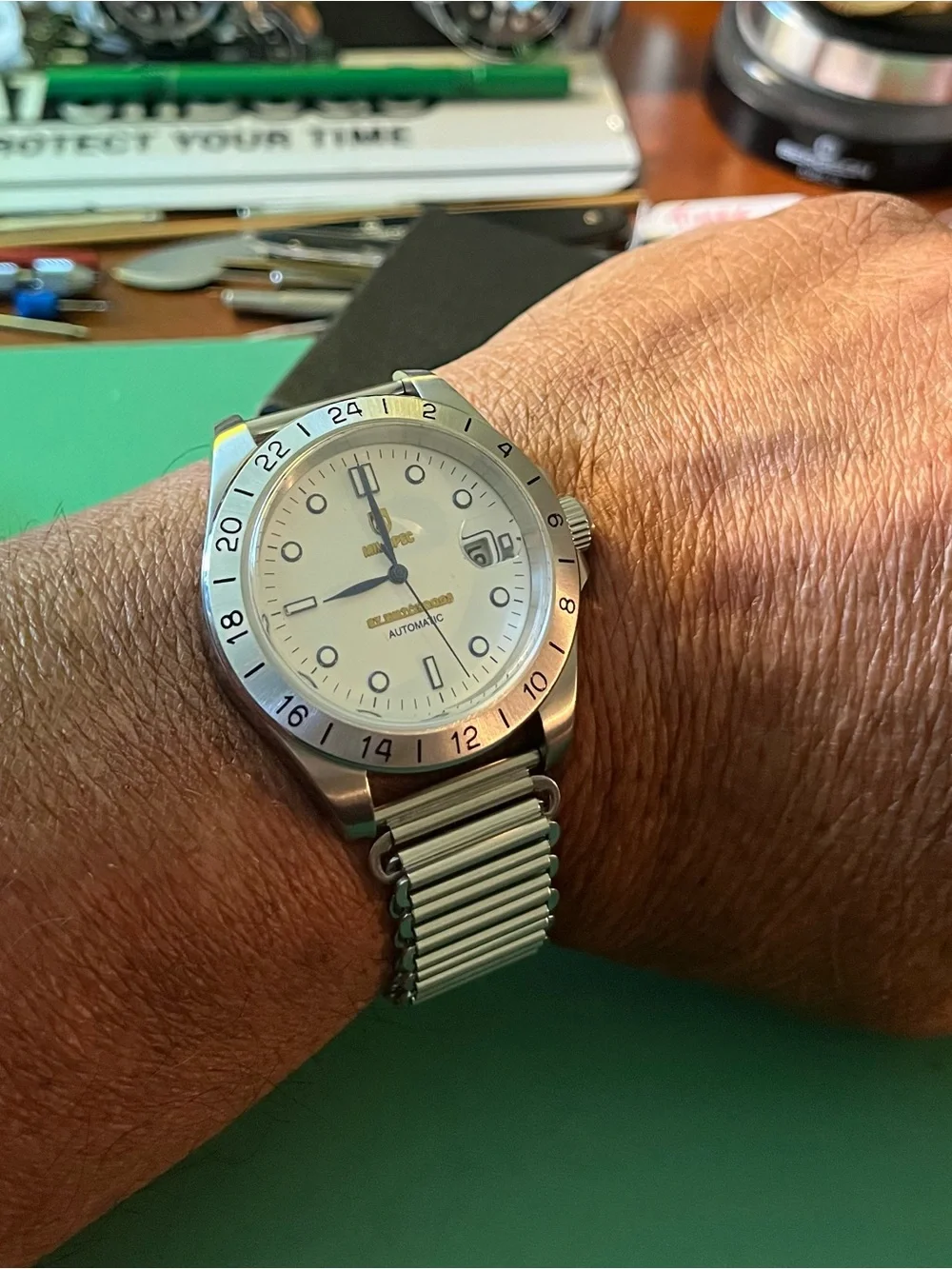 Automatic Watch. MIL-SPEC 1st. Design
